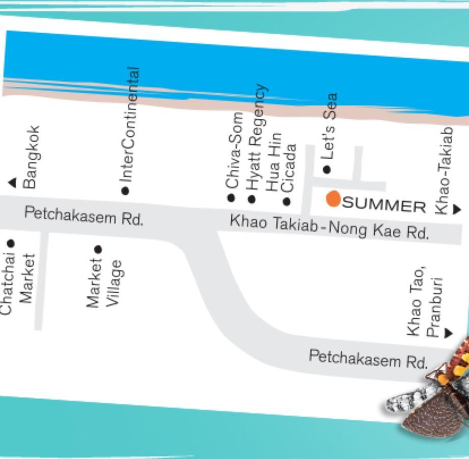 Summer Huahin712,side Sea View,near Beach&cicada,beautiful Swimming Pool HHQ